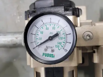 Pneumatic Filter w/ Valve 4ZL04 & Pressure Regulator