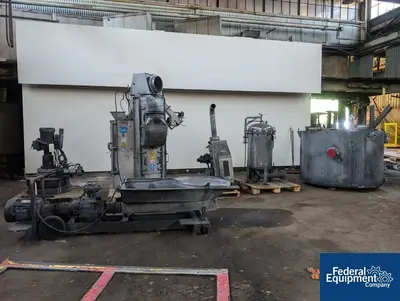 USED INTERCOLE BOLLING 10" Stewart Bolling / Beringer Water Ring Pelletizing Line