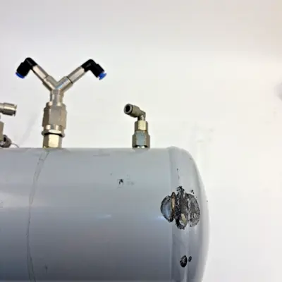 Jun-Air 25L Steel Air Receiver Tank Internally Powder Coated for OF302 Series