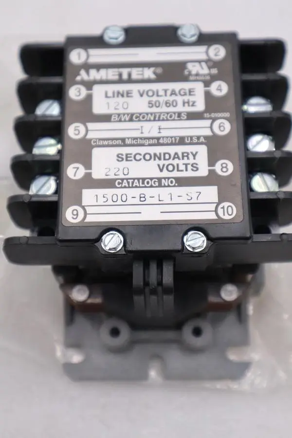 NEW BW CONTROLS 1500-B-L1-S7 LIQUID LEVEL CONTROL RELAY STOCK H629A