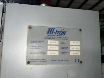 15' Friul Filiere Vacuum Calibration Table, (3) Pompetravaini Vacuum Pumps