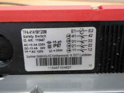 USED USED HAAS PARTS AND TOOLING HAAS 32-1095 CE DOOR INTERLOCK ASSY B (NO KEY)