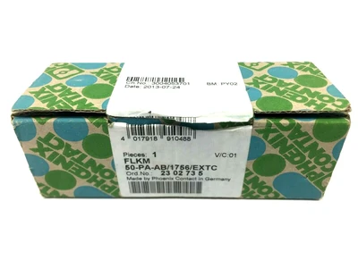 FLKM 50-PA-AB/1756/EXTC,2302735 | Phoenix Contact FLKM 50-PA-AB/1756/EXTC Front Adapters 2302735 - New Other
