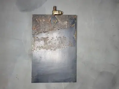 Non-Galvanized Ground Plates with 5/8" Stud 1016BTB-NG