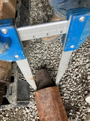 Used AFTERMARKET 5-1/2” X 29" CABLE TOOL DRILLING CHISEL BIT Other Cutting Tools Pennsylvania US | East West Machinery & Drilling #1417261
