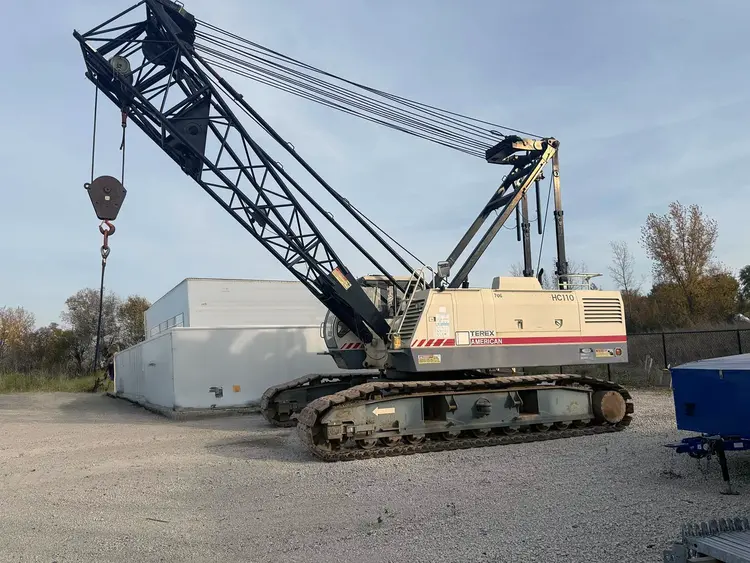 Used 2008 TEREX HC 110 Crawler Cranes Texas US | Uriquip #1421012