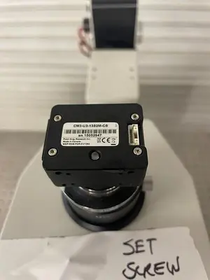 LEITZ ERGOLUX 020-448.026 MICROSCOPE (THORLABS TABLE SOLD SEPARATE)
