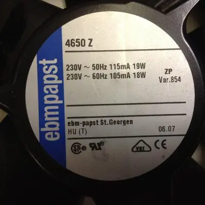 USED EBM PAPST 4650Z