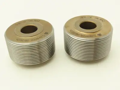 CJ Winter 9/16-18 UNF Thread Roll Roller Die Head CBL18A2  Set of 2