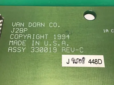 USED VAN DORN PC330-019 330-019