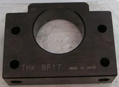 QTY. 1. THK BF17, 07B, MADE IN JAPAN. THK BF17 THK...