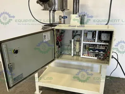 USED CHARLES ROSS LDM-4 DOUBLE PLANETARY JACKETED MIXER 4 GALLON W/  1.5 HP MOTOR