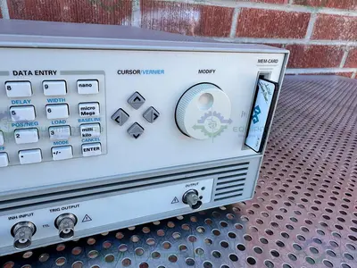 Used HP HEWLETT PACKARD 8114A HIGH POWER PULSE GENERATOR 100V / 2A Pulse Generators California US | Equipment Lab #1302718