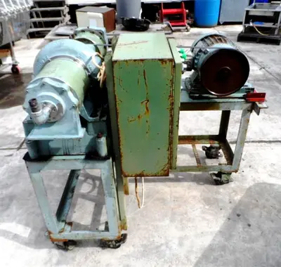 Bird 6 x 12 solid bowl decanter centrifuge, 316SS.