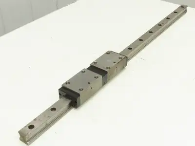 Rexroth Star SP 35 Linear Bearing LM Guide Rail 2-Blocks 34mm x 1020mm 40"L