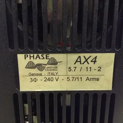 USED PHASE MOTION CONTROL AX4 AX-4