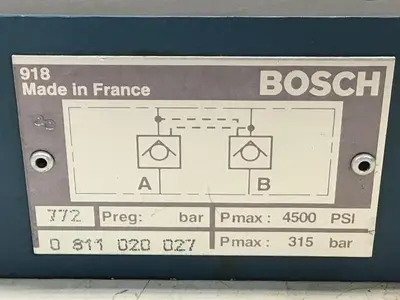 USED BOSCH 0 811 020 027