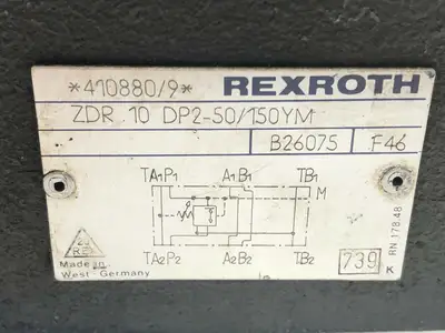 Used Rexroth ZDR 10 DP2-50/150YM Pump & Valve Parts Michigan US | Maverick Industrial Sales #1483161