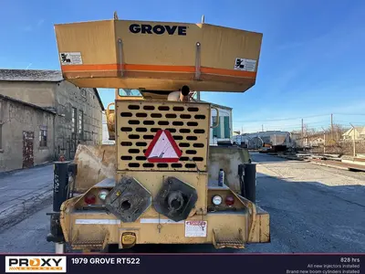 Used 1979 GROVE RT522 Mobile Cranes Pennsylvania US | Proxy Equipment #1377578