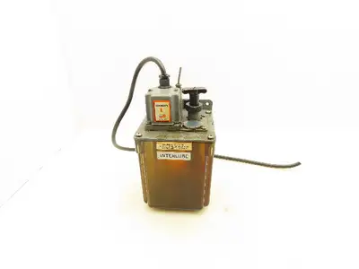 Siebe Interlube LF2510 Oil Lubricator Pump Machine Oiler 2 Liter