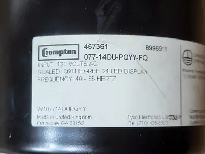 USED CROMPTON INSTRUMENTS 077-14DU-PQYY-FQ
