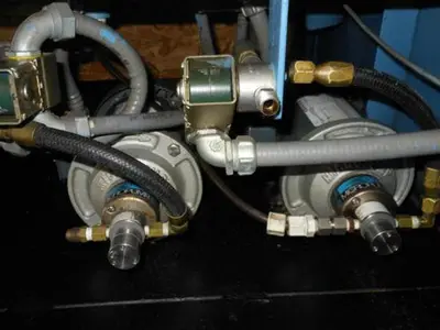 Kady Mill Dispersion System, 3 HP, 1 gallon,Stainless Steel replacement,dual 7" diameter x 8.5" deep jcktd mixing tanks