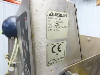 Chemtech Sanitary Dual Liquid Filling Weigh Station Scales 1" Tri-Clamp 115V