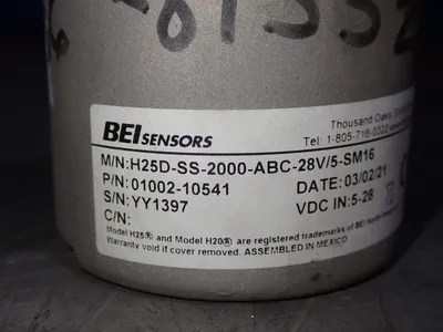 Used 2021 BEI SENSORS H25DSS2000ABC28V/5/SM16 Encoders Ohio US | HGR 24 #754716