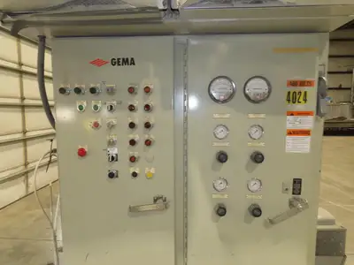 Gema Powder Coating Dust Collector Powder Recovery Reclaim System 12 Filters