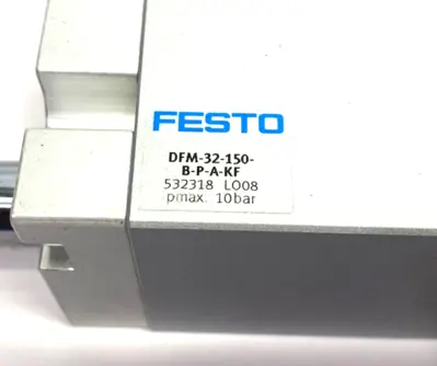 USED FESTO GUIDED DRIVE CYLINDER 150MM STROKE