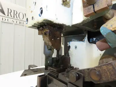 Amp-O-Lectric Model K Semi Automatic Wire Crimper Terminating Crimping Press
