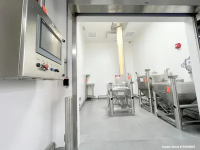 Used Glatt CM 400 Stainless Steel Column Bin Blender | 500L, 300L & 100L Bins | 2016 | HMI Controlled | 480V