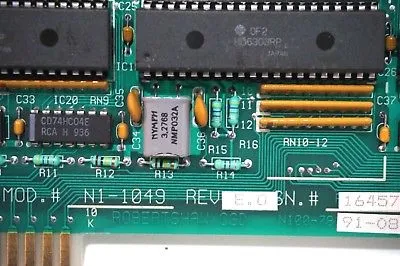 USED ROBERT SHAW N1-1049 PC BOARD REV.E.O N11049