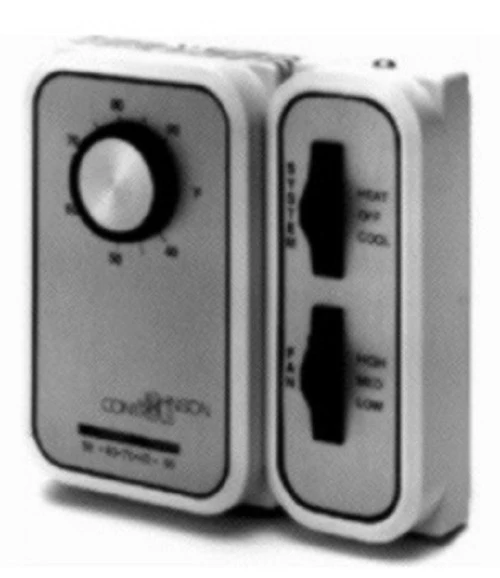 Johnson Controls T46ADH-1C T46 Series Fan Coil Thermostat, Heating, Off-Auto [New]