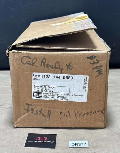 NEW UNITED ELECTRIC H122-144 9689