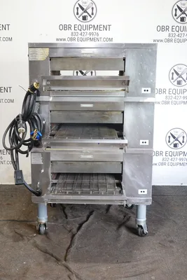 2021 MIDDLEBY MARSHALL CTX ELECTRIC TRIPLE STACK PIZZA CONVEYOR OVEN MODEL DZ33T