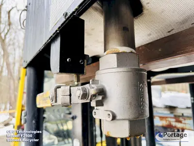USED 2008 CBG TECHNOLOGIES F2500 SOLVENT RECYCLER