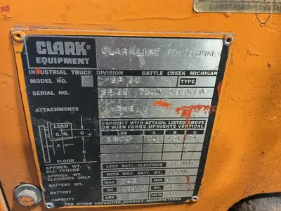 Used CLARK SP 30 Misc Forklifts Ohio US | HGR 24 #1441314