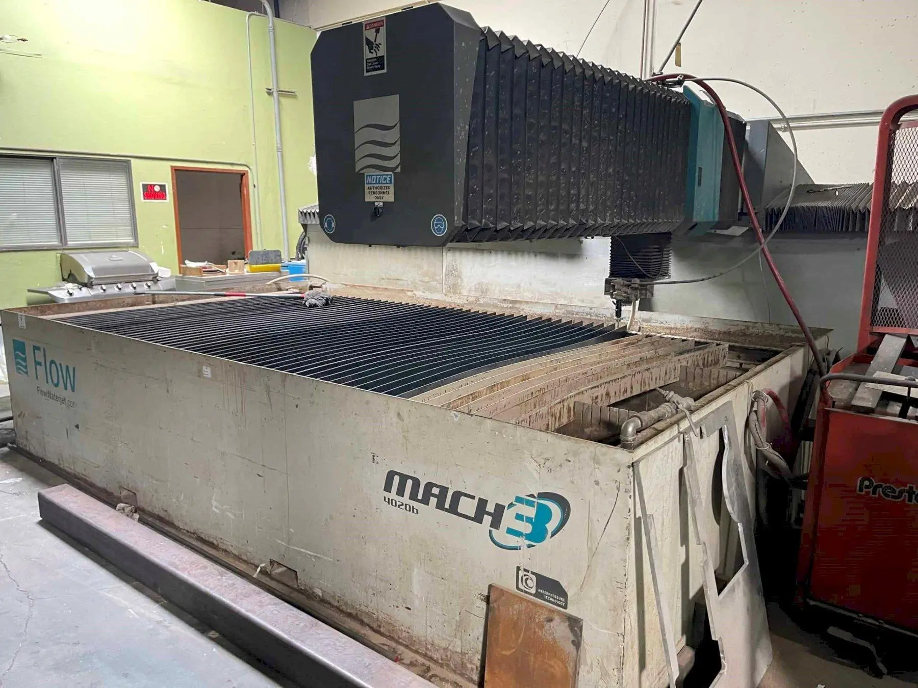 USED 2011 FLOW MACH 3 4020B