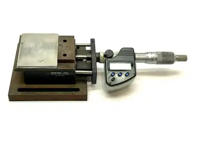 CR4500-DM | Parker Daedal  Cross Roller Bearing Guided Linear Slide w/ Micrometer - Used