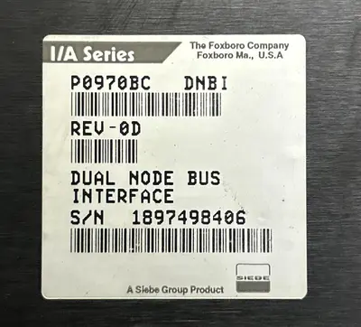 USED FOXBORO P0970BC-DNBI