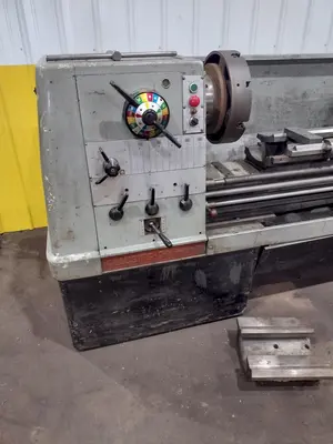 17" x 108" CLAUSING COLCHESTER MODEL #17 ENGINE LATHE, 3.25" HOLE: STOCK #22567