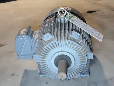 15 hp, 575 volts, 3525 rpm, 254T Electric Motor