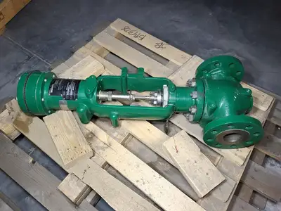 2" Class 300 Globe Valve w/ Actuator Type 655