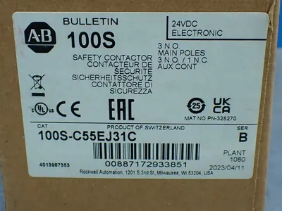 NEW ALLENBRADLEY 100SC55EJ31C