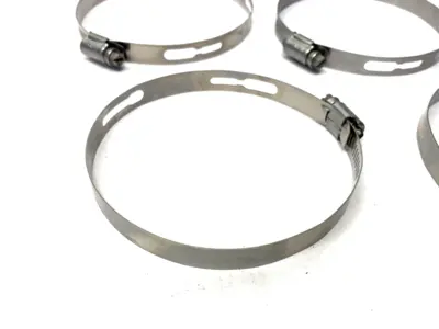 New | in-Stock Ideal Adjustable Dia. Stainless Steel Hose Clamp 114mm-119mm Clamps Michigan US | Maverick Industrial Sales #1397389