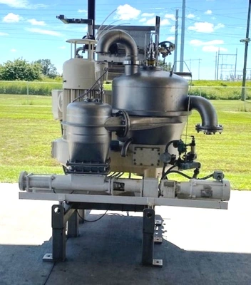 Westfalia SC 35-03-577 Hydrostop separator skid, 316SS.