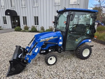 New | in-Stock 2025 NEW HOLLAND WORKMASTER 25S Sub-Compact & Compact Tractors Maine US | Beauregard Equipment #1511303