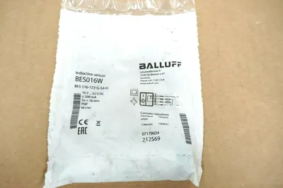 NEW BALLUFF BES016W BES 516-123-G-S4-H INDUCTIVE SENSOR BES516123GS4H