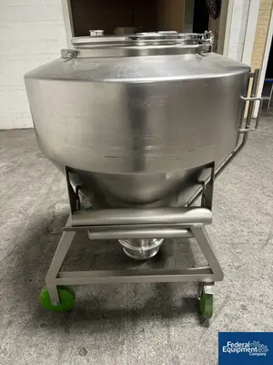 USED Bohle 600 Liter Bohle Bin, S/S